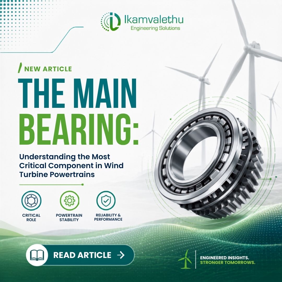 The Main Bearing: Understanding the Most Critical Component in wind Turbine Powertrains